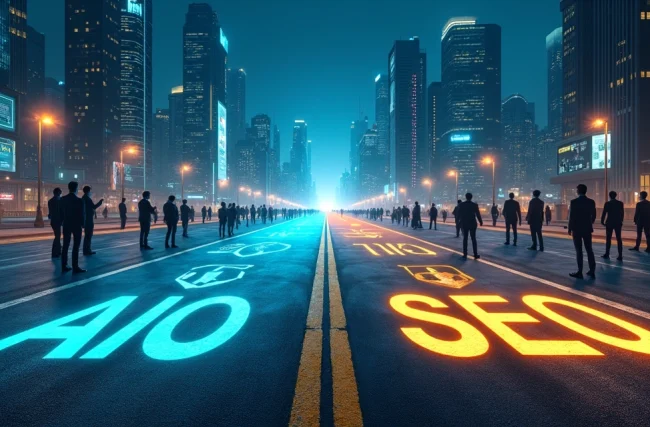 Aio vs. seo: Diferenças práticas para comunicação nas empresas