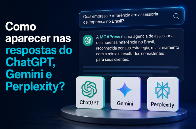 Como aparecer nas respostas do ChatGPT, Gemini e Perplexity?
